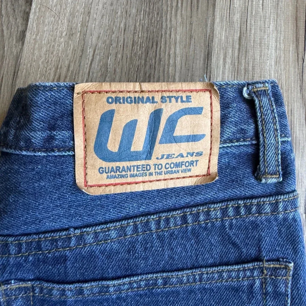 Vintage WC Jeans 30x30 Perfect Denim Straight Leg Medium Wash Blue Cotton Jeans